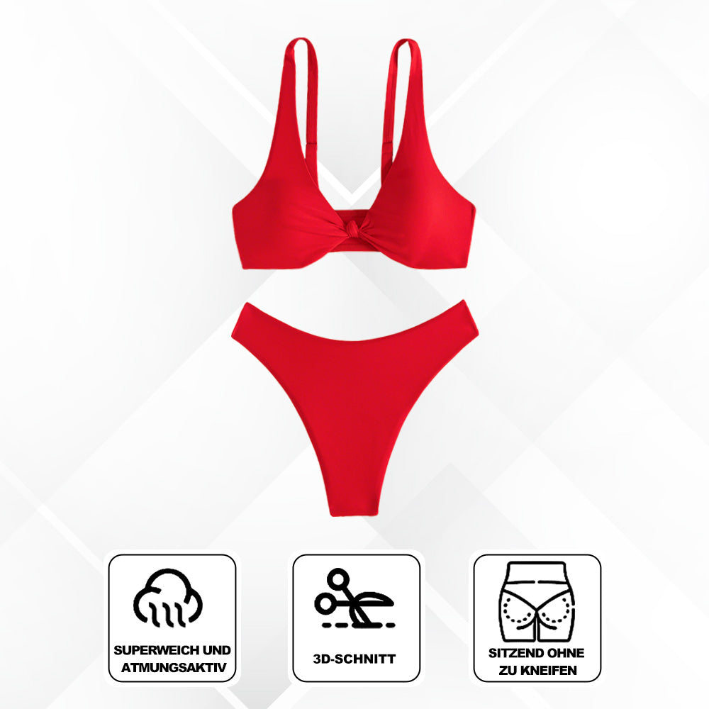 Push-Up Bikini Mit V-Ausschnitt Frauen