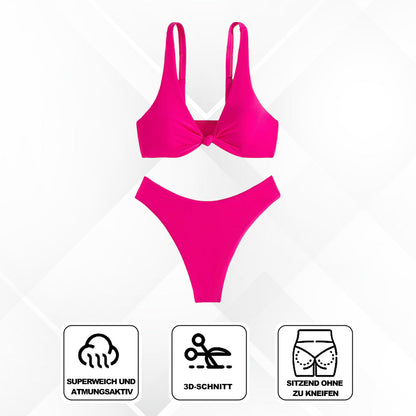 Push-Up Bikini Mit V-Ausschnitt Frauen