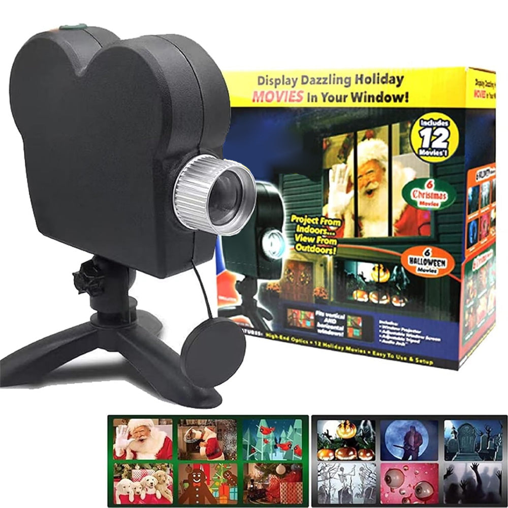 Halloween Lichtprojektor Spukhafte Hologramme