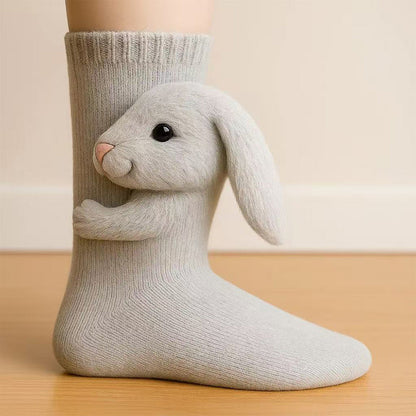 Weiche Wollsocken für kalte Füße Unisex Einheitsgröße