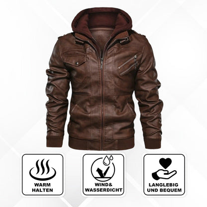 ThermoCore - Edle Lederjacke Herren Premium Qualität