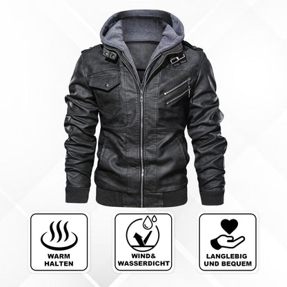 ThermoCore - Edle Lederjacke Herren Premium Qualität