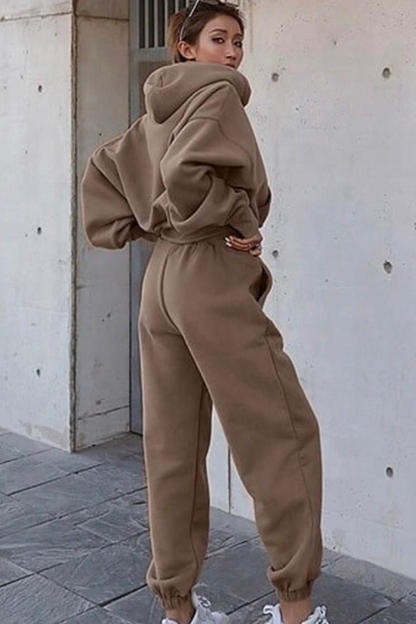 Damen Jogginganzug Vintage Style