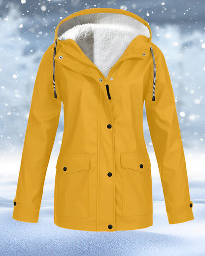 Wasserdichte Herren-Trenchcoat Warm Isoliert