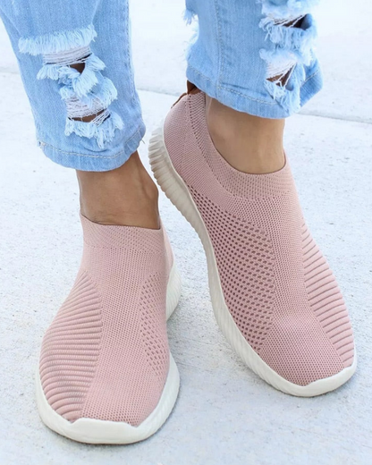 Damen Sneaker Bequem Luftdurchlässig