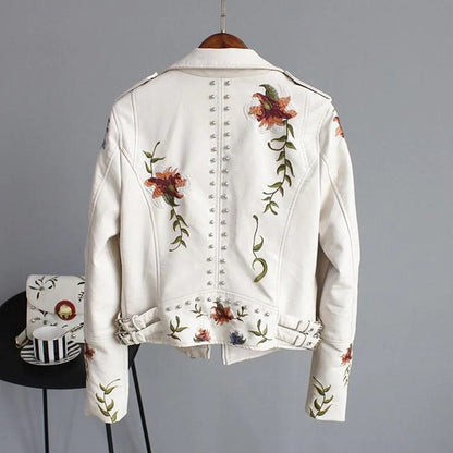 Frauen Blumenjacke Herbst Trend - IdealeKleiden