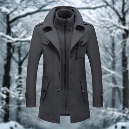 Wintermantel Extra Dick Warm Hochschließer - IdealeKleiden