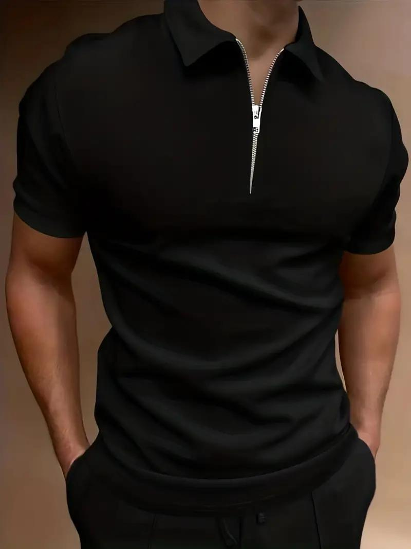 Herren T-Shirt Kurzarm Modern Stil - IdealeKleiden