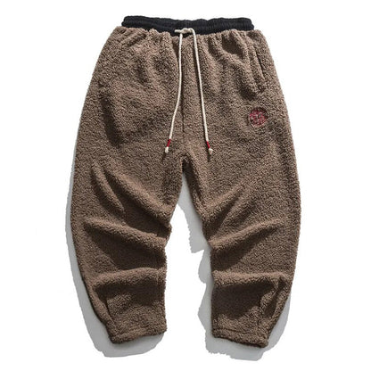 Bequeme Fleece Jogginghose Herren