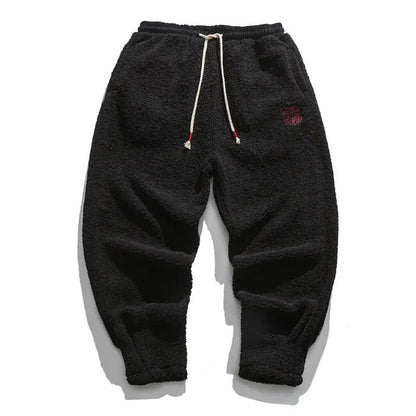 Bequeme Fleece Jogginghose Herren