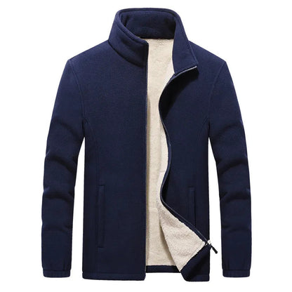 Warme Fleecejacke Herren Winter