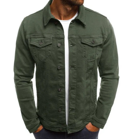 Exklusive Jeansjacke Frühling Trendy Design