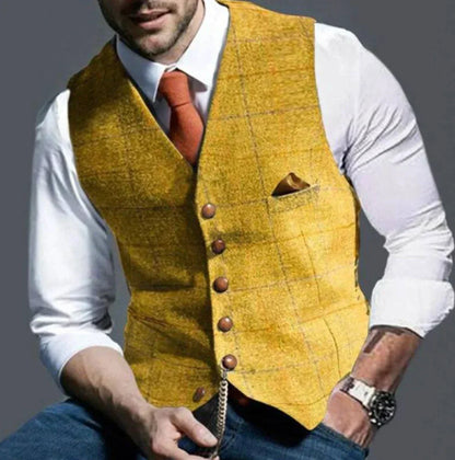 Elegante Herrenveste Modern Slim Fit