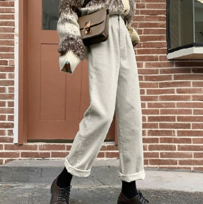 Bequeme Freizeithose Cord Cordhose Relax