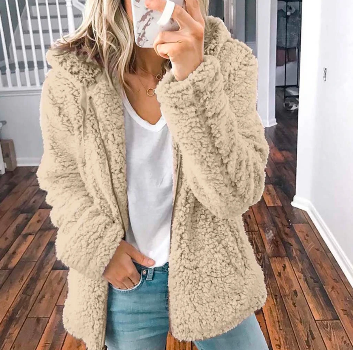 KARLA - Stylische Damenjacke Weich und Warm