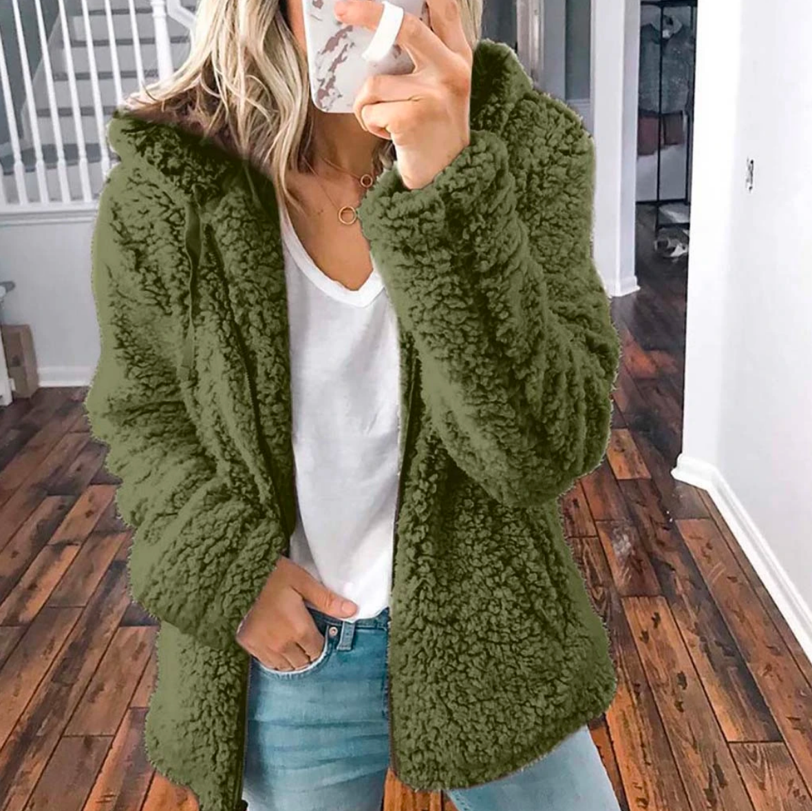 KARLA - Stylische Damenjacke Weich und Warm