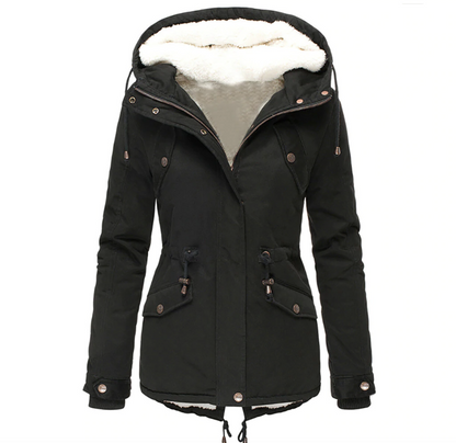 Herbst Winter Jacke Damen Warm Bequem