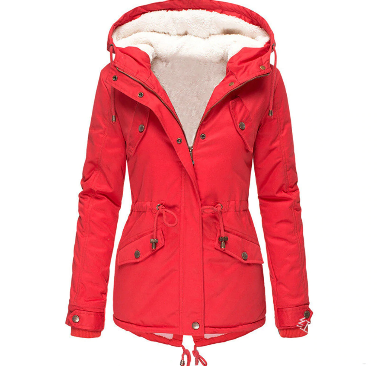 Herbst Winter Jacke Damen Warm Bequem