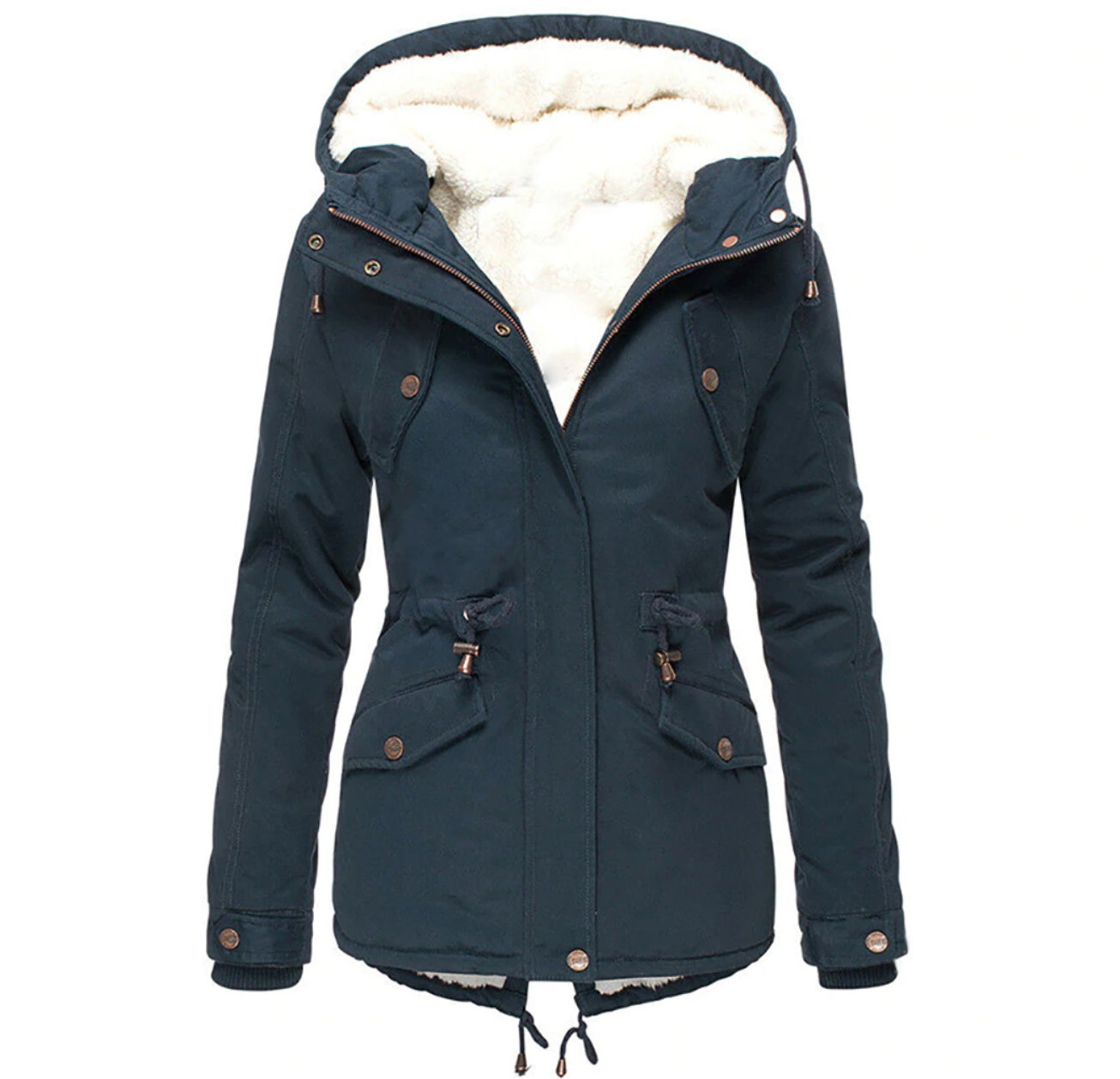 Herbst Winter Jacke Damen Warm Bequem