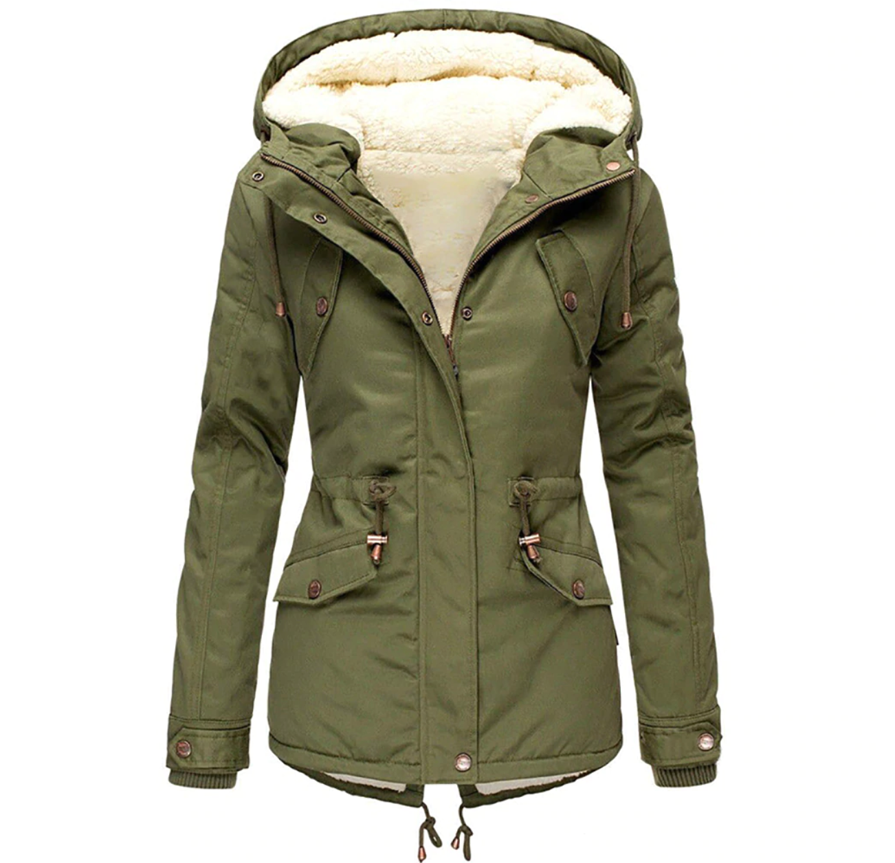 Herbst Winter Jacke Damen Warm Bequem