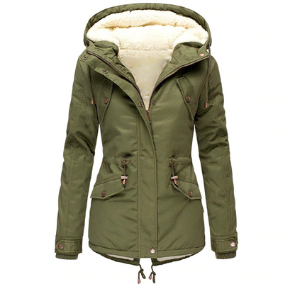 Herbst Winter Jacke Damen Warm Bequem