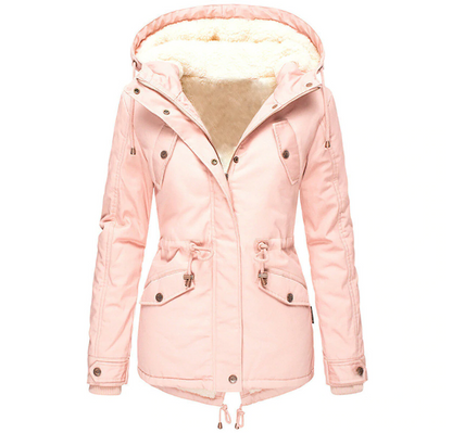 Herbst Winter Jacke Damen Warm Bequem
