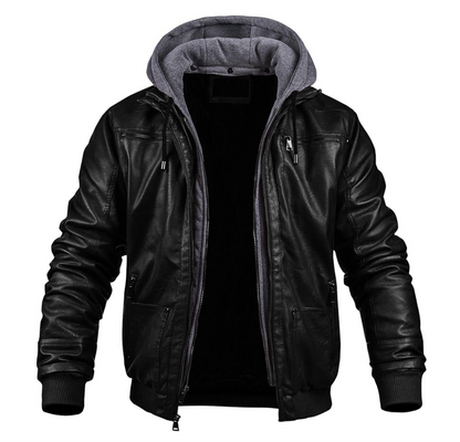 Stilvolle Lederjacke Damen Winter