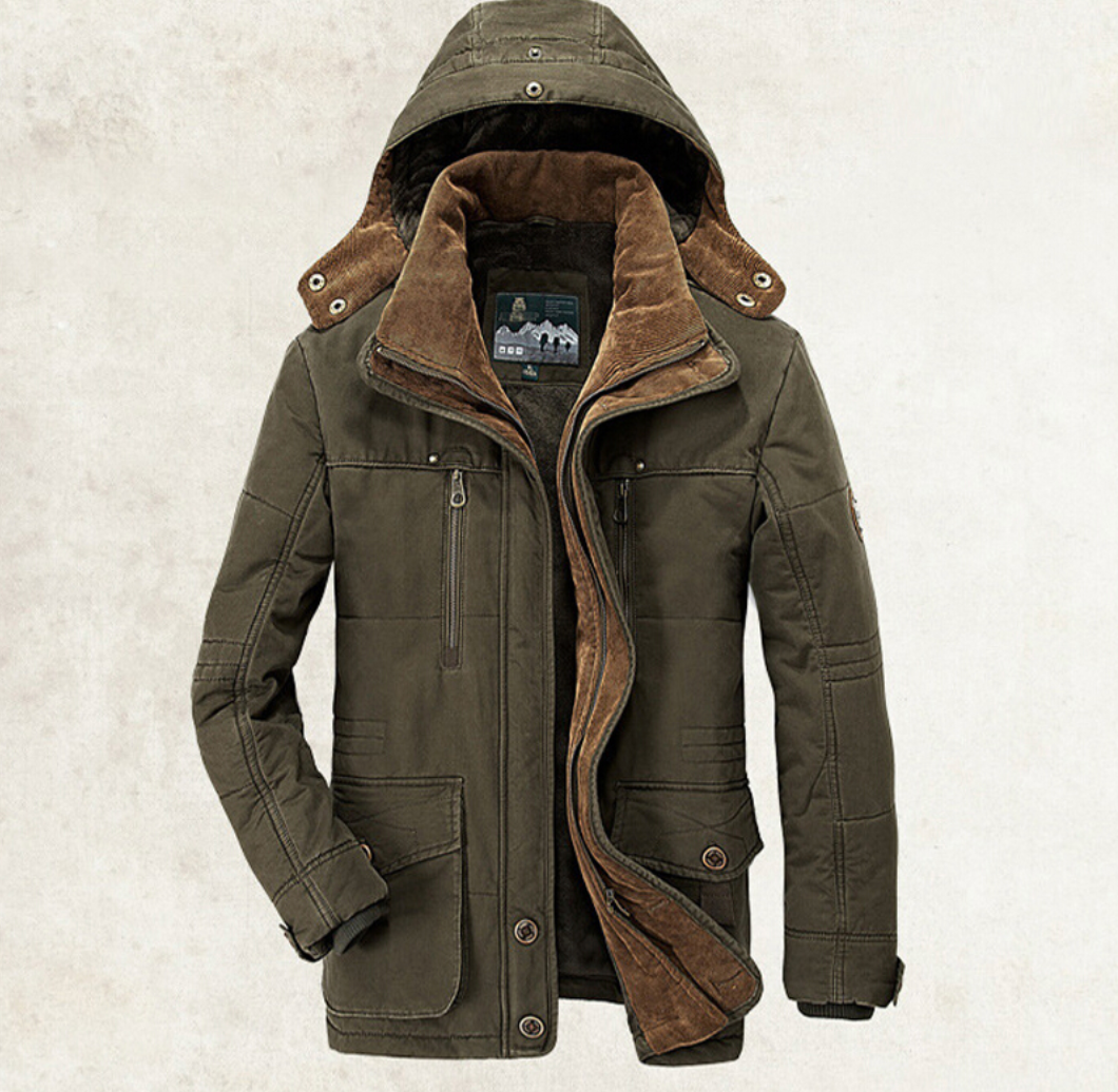 BERNARD - Warme Winterjacke Outdoor - IdealeKleiden