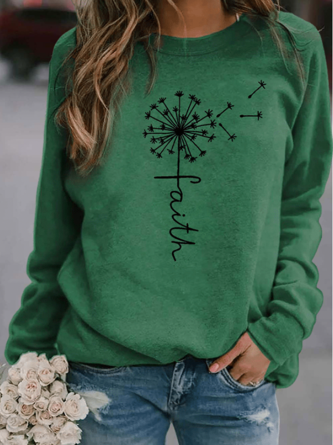 FIONA - Weiches Winter-Sweatshirt Langarm