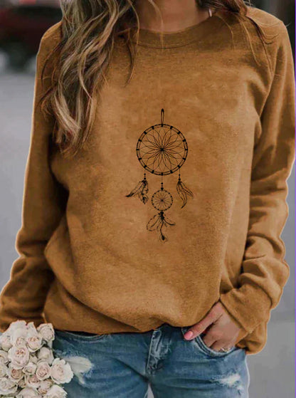 Weiches Langarm-Sweatshirt Winterwarm - IdealeKleiden