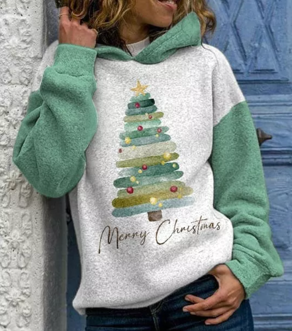 Coole Weihnachts-Hoodie Warm & Gemütlich - IdealeKleiden