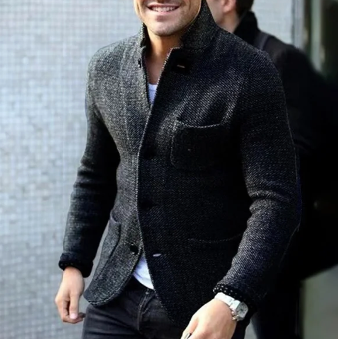 Herren Winterjacke Warm Stilvoll - IdealeKleiden