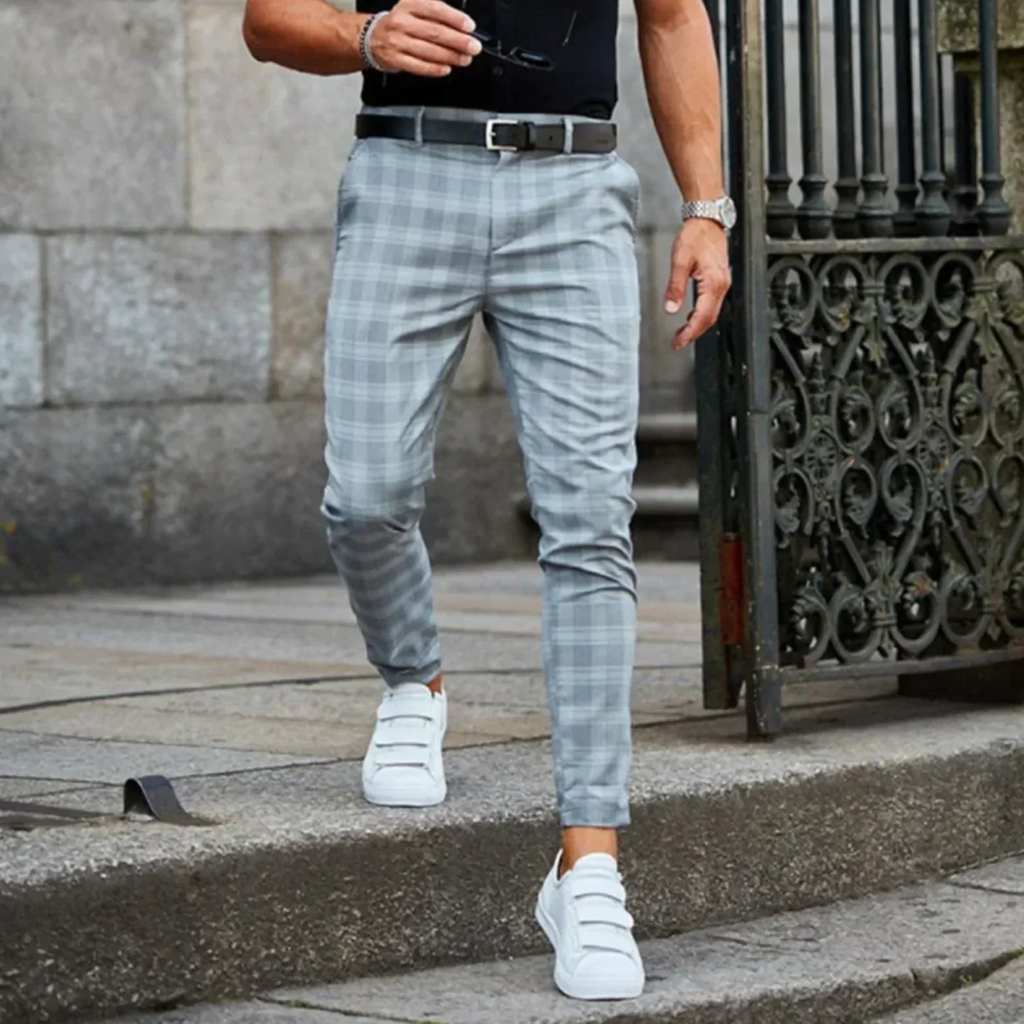 Herrenhose Elegant Bequem Schnitt - IdealeKleiden