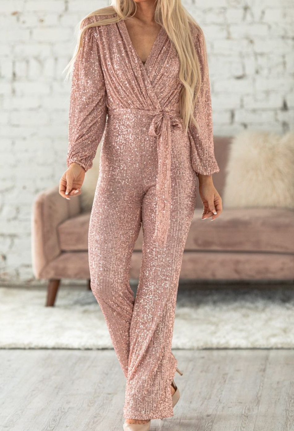 Stylische Silvester-Overall Damen