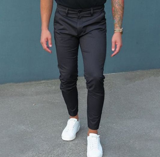 CALVIN - Moderne Herrenhose Komfort Schnitt - IdealeKleiden