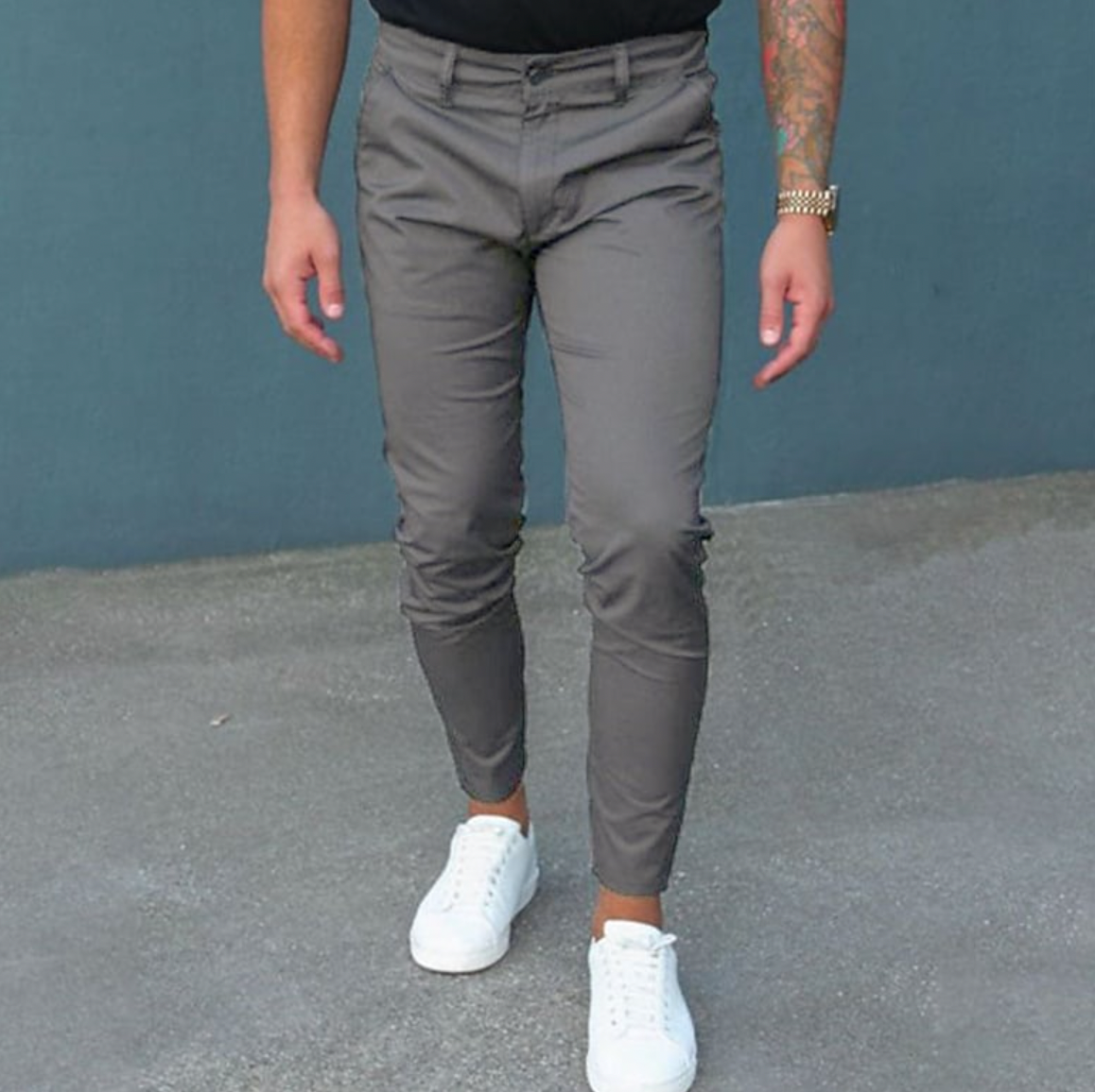 Herrenhose Modern Bequem Slim Fit