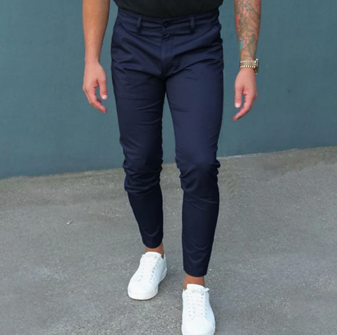 Herrenhose Modern Bequem Slim Fit