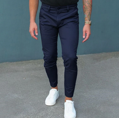 Herrenhose Modern Bequem Slim Fit