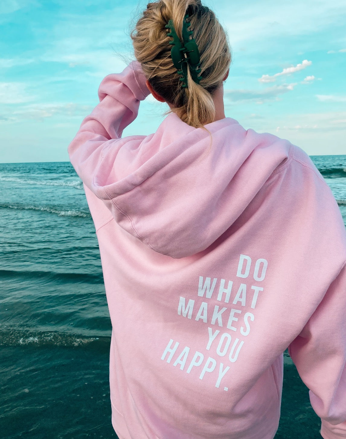 Stylischer Hoodie mit Logo-Druck