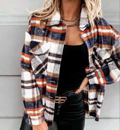 Herbstjacke Damen Stilvoll Warm