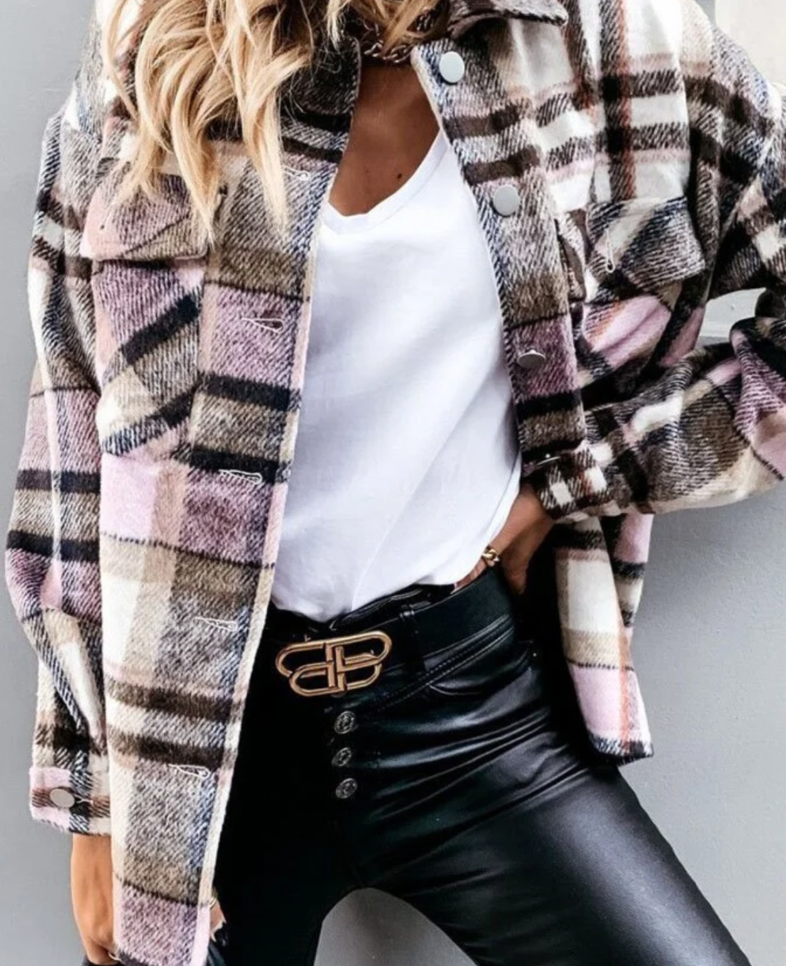 Herbstjacke Damen Stilvoll Warm