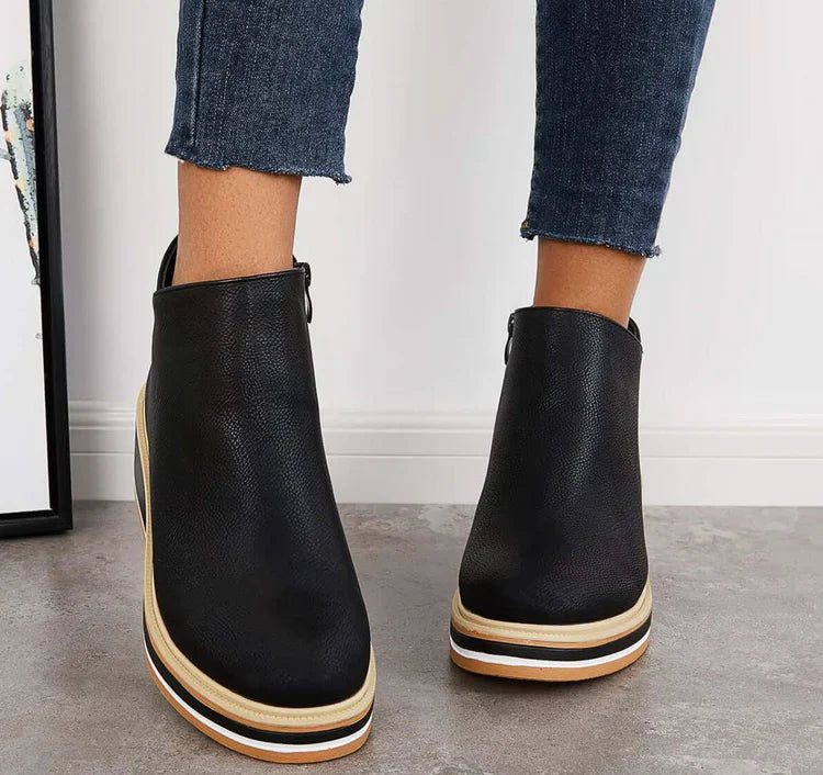 Herbstschuhe Damen Modern Bequem - IdealeKleiden
