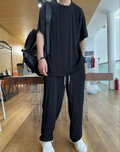 Modisches T-Shirt-Hose-Set Elegant