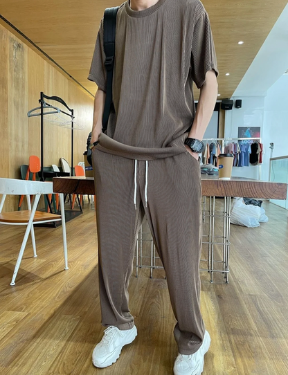 Modisches T-Shirt-Hose-Set Elegant