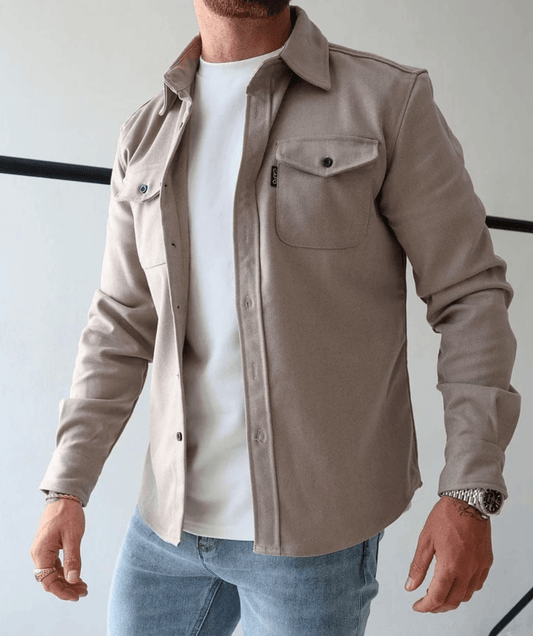 Stylisches Herrenhemd Modern Design - IdealeKleiden