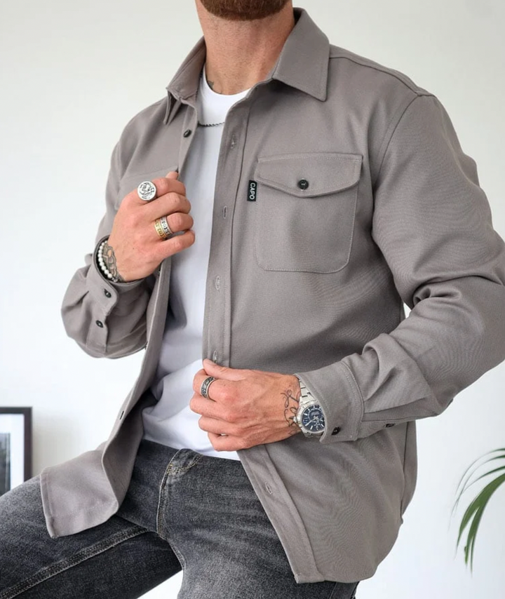 Herren Herbstjacke Stilvoll Wasserabweisend