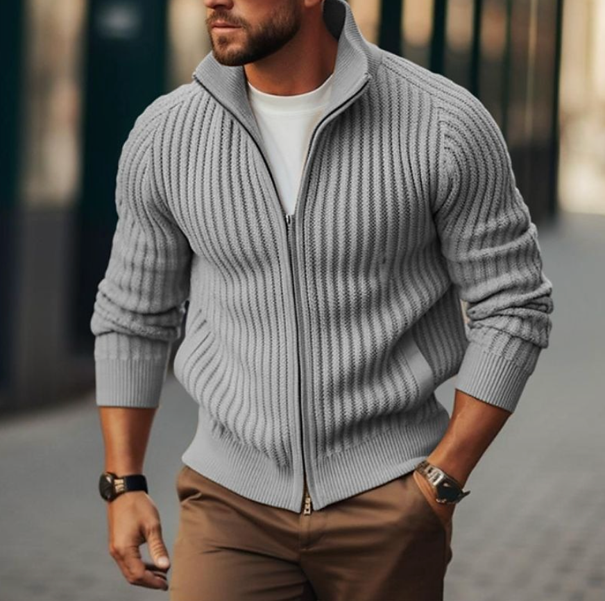 Unglaublich Bequemer Pullover mit Reißverschluss