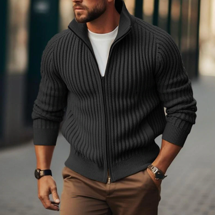 Unglaublich Bequemer Pullover mit Reißverschluss