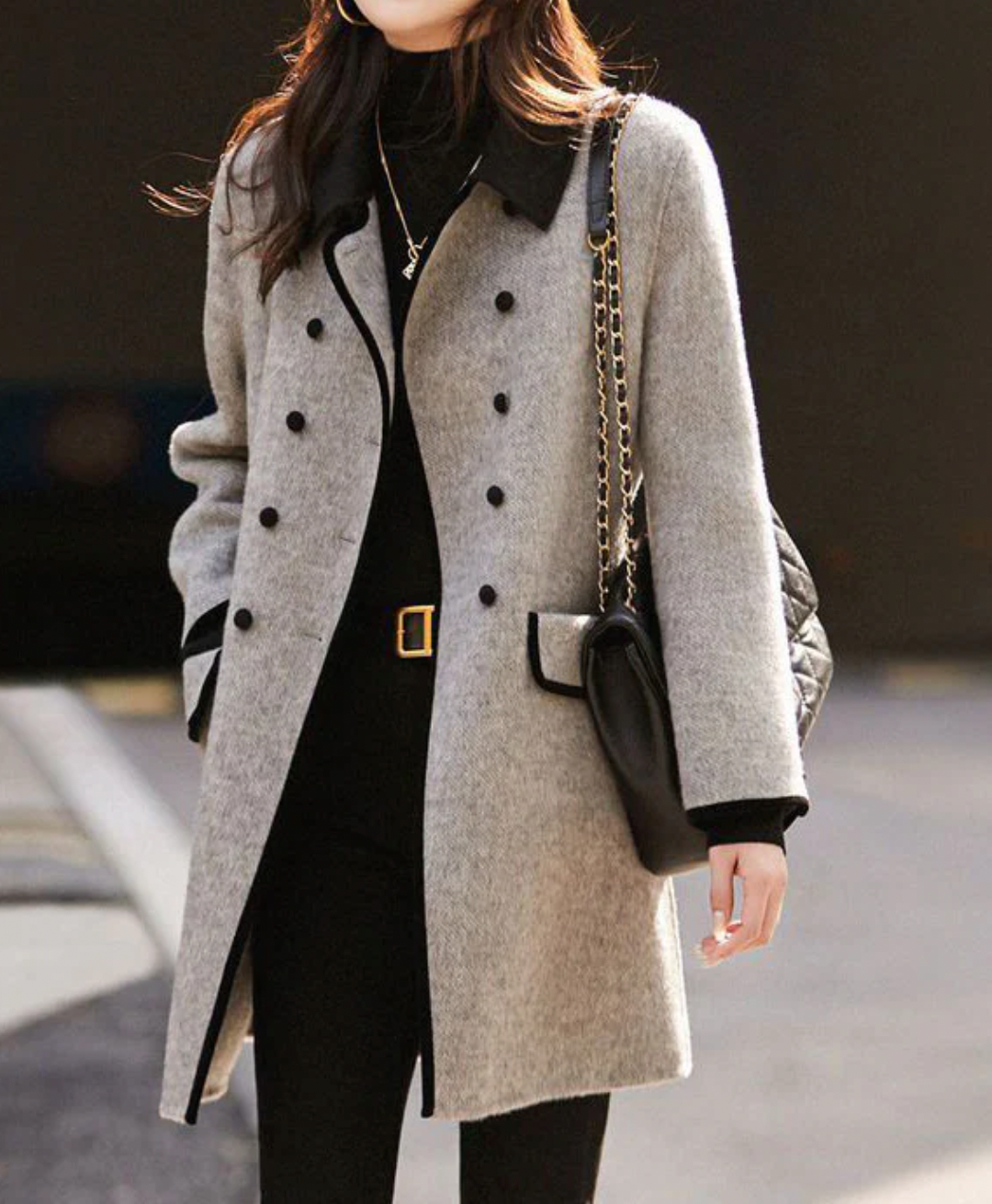 Winterjacke Damen Lang Warm Isoliert - IdealeKleiden