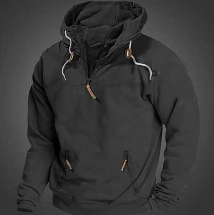 Herren Hoodie Warm Bequem mit Taschen
